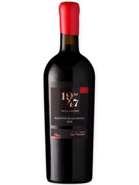 Vinho Terre Di San Vincenzo Tinto Seco Itália Dal 1947 Primitivo 750ml
