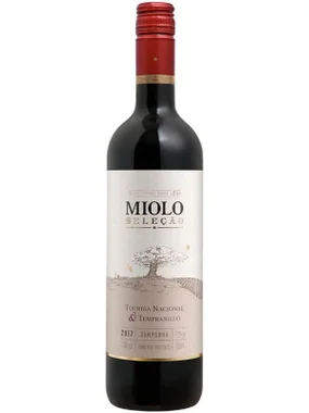 Vinho Miolo Tinto Seco Brasil Seleção Tempranillo, Touriga Nacional 750ml