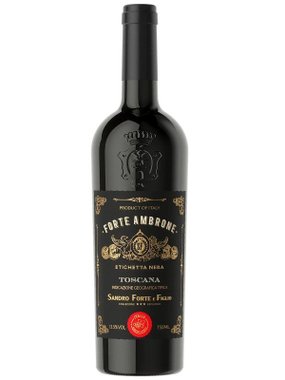 Vinho Sandro Forte e Figlio Tinto Seco Itália Etichetta Nera Merlot, Sangiovese, Syrah 750ml