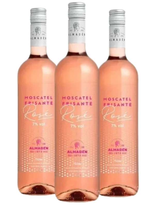 Kit 3 Frisantes Almadén Rosé - Cia do Vinho
