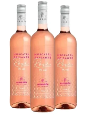 Frisante Almadén Rosé Suave Brasil Moscato 750ml - 3 Unidades