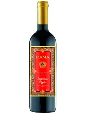 Vinho Caldirola Tinto Seco Itália Dama Sangiovese 750ml