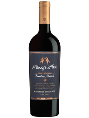 Vinho Ménage à Trois Tinto Seco Estados Unidos Bourbon Barrel Cabernet Sauvignon 750ml