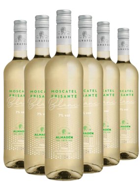 Frisante Almadén Branco Suave Brasil Moscato 750ml - 6 Unidades