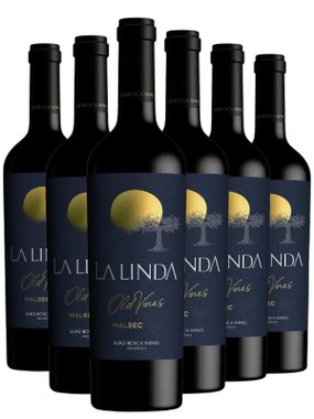 Vinho Luigi Bosca Tinto Seco Argentina La Linda Old Vines Malbec 750ml - 6 Unidades