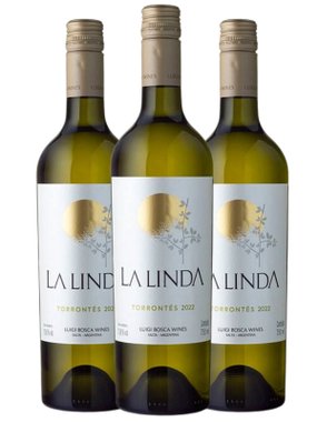 Vinho Luigi Bosca Branco Seco Argentina La Linda Torrontés 750ml - 3 Unidades