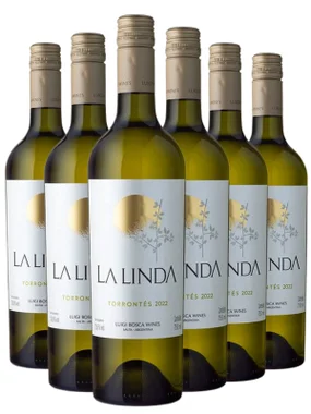 Vinho Luigi Bosca Branco Seco Argentina La Linda Torrontés 750ml - 6 Unidades
