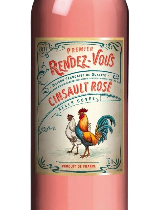 Vinho Rosé Premier Rendez-Vous Cinsault 750 mL