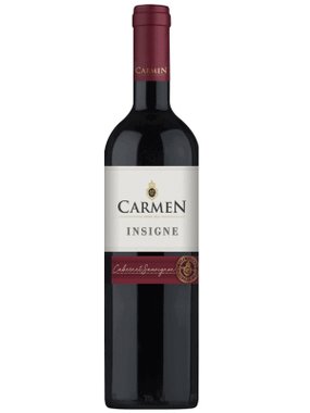 Vinho Viña Carmen Tinto Seco Chile Insigne Cabernet Franc, Cabernet Sauvignon 750ml