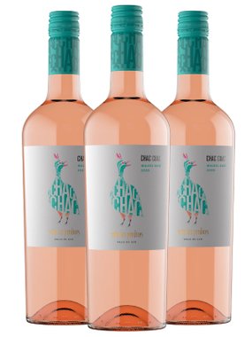 Vinho Las Perdices Rosé Seco Argentina Chac Chac Malbec 750ml - 3 Unidades