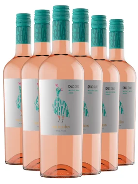 Vinho Las Perdices Rosé Seco Argentina Chac Chac Malbec 750ml - 6 Unidades