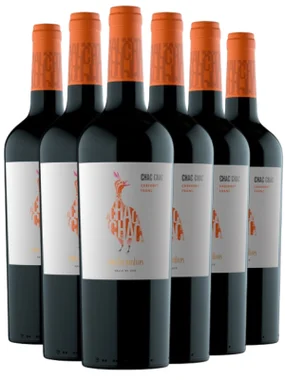 Vinho Las Perdices Tinto Seco Argentina Chac Chac Cabernet Franc 750ml - 6 Unidades