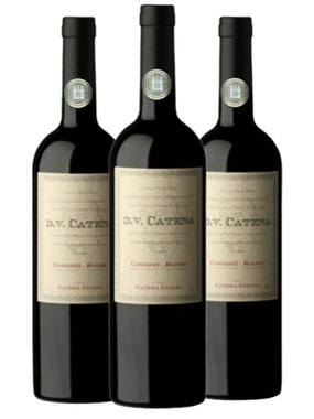 Vinho Catena Zapata Tinto Seco Argentina Dv Catena Cabernet Sauvignon, Malbec 750ml - 3 Unidades