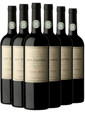 Vinho Catena Zapata Tinto Seco Argentina Dv Catena Cabernet Sauvignon, Malbec 750ml - 6 Unidades