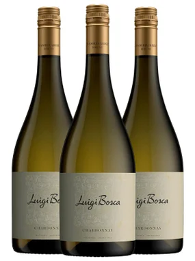 Vinho Luigi Bosca Branco Seco Argentina Chardonnay 750ml - 3 Unidades