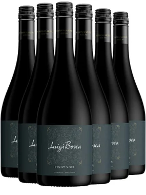 Vinho Luigi Bosca Tinto Seco Argentina Pinot Noir 750ml - 6 Unidades