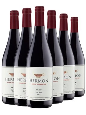 Vinho Golan Heights Winery Tinto Seco Israel Yarden Blend 750ml - 6 Unidades