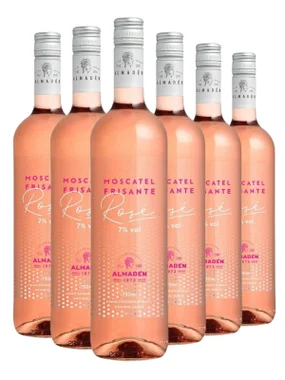 Frisante Almadén Rosé Suave Brasil Moscato 750ml - 6 Unidades