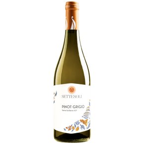 Vinho Settesoli Branco Seco Itália Pinot Grigio 750ml
