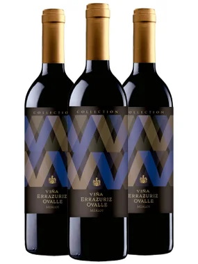 Vinho Errazuriz Tinto Seco Chile Collection Merlot 750ml - 3 Unidades
