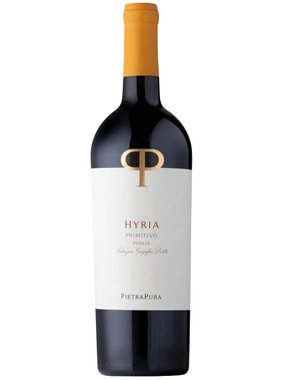 Vinho Pietrapura Tinto Seco Itália Hyria Primitivo 750ml
