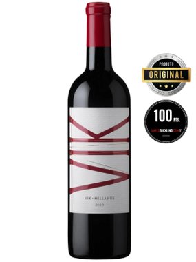 Vinho Viña Vik Winery Tinto Seco Chile Millahue Blend 750ml