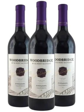 Vinho Robert Mondavi Tinto Seco Estados Unidos Woodbridge Zinfandel 750ml - 3 Unidades