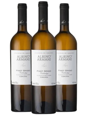 Vinho Albino Armani Branco Seco Itália Corvara Pinot Grigio 750ml - 3 Unidades