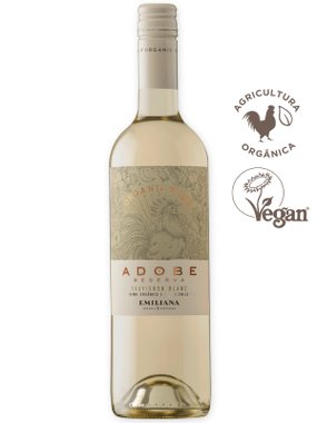 Vinho Viña Emiliana Branco Seco Chile Adobe Reserva Sauvignon Blanc 750ml