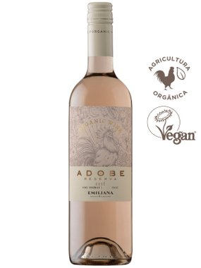 Vinho Viña Emiliana Rosé Seco Chile Adobe Reserva Syrah 750ml