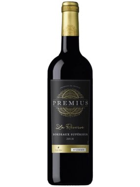 Vinho Premius Tinto Seco França La Réserve Cabernet Franc, Cabernet Sauvignon, Merlot 750ml