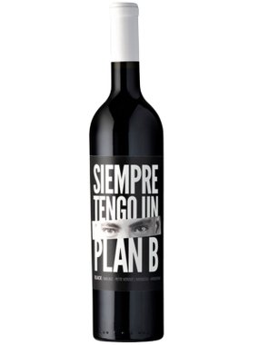 Vinho Bodegas Budeguer Tinto Seco Argentina Siempre Tengo Un Plan B Black Malbec, Petit Verdot 750ml
