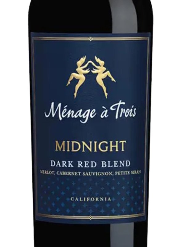 Vinho Tinto Ménage à Trois Midnight - Cia do Vinho
