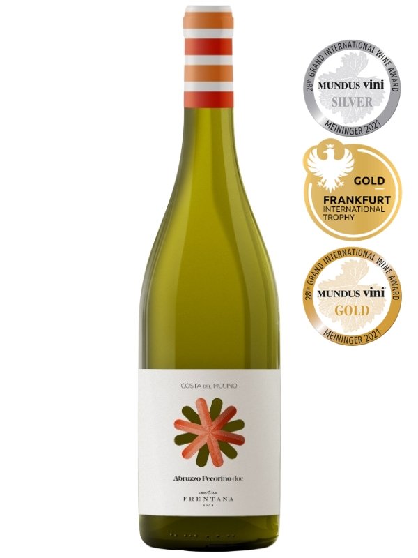 ANTONIO BLANCO（アントニオ　ブランコ）、リデイス嬢 Vinho Branco Costa Del Mulino Abruzzo Pecorino 750 mL