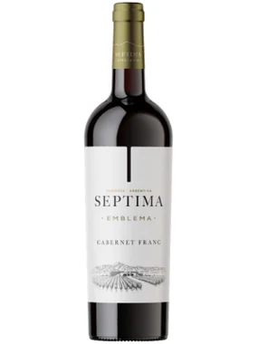 Vinho Séptima Tinto Seco Argentina Emblema Cabernet Franc 750ml