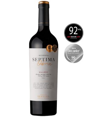 Vinho Séptima Tinto Seco Argentina Obra Malbec 750ml