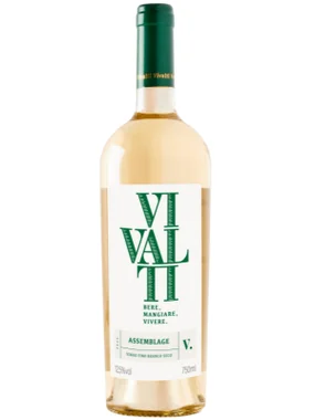 Vinho Vivalti Branco Seco Brasil Alvarinho, Sauvignon Blanc 750ml