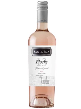 Vinho Santa Ema Rosé Seco Chile Blocks Reserva Blend 750ml