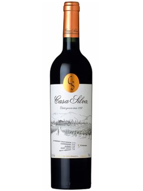 Vinho Casa Silva Tinto Seco Chile 5 Cepas Blend 750ml