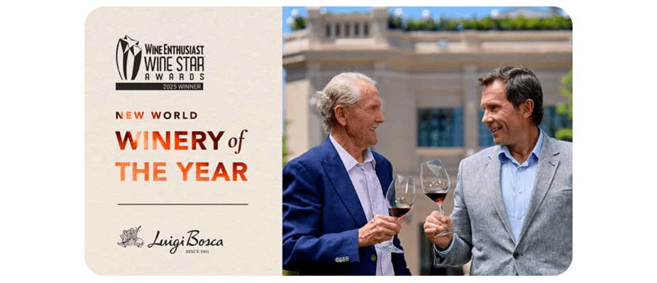 Luigi Bosca é eleita Vinícola do Ano do Novo Mundo pela Wine Enthusiast