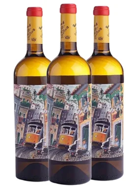 Vinho Vidigal Wines Branco Seco Portugal Porta 6 Blend 750ml - 3 Unidades