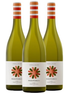 Vinho Cantina Frentana Branco Seco Itália Costa Del Mulino Pecorino 750ml - 3 Unidades