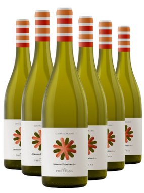 Vinho Cantina Frentana Branco Seco Itália Costa Del Mulino Pecorino 750ml - 6 Unidades
