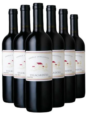 Vinho Cardeto Tinto Seco Itália Villa Cardeto Sangiovese 750ml - 6 Unidades