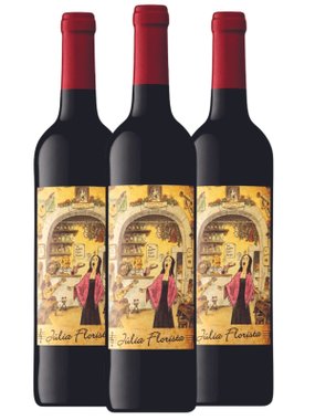 Vinho Vidigal Wines Tinto Seco Portugal Julia Florista Castelão 750ml - 3 Unidades