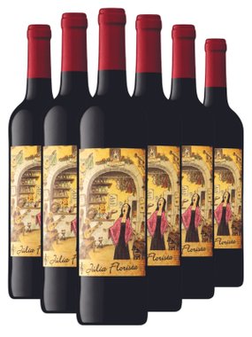 Vinho Vidigal Wines Tinto Seco Portugal Julia Florista Castelão 750ml - 6 Unidades