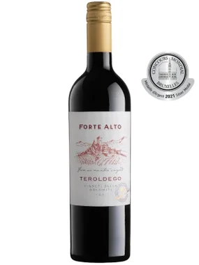 Vinho Mezzacorona Tinto Seco Itália Forte Alto Teroldego 750ml