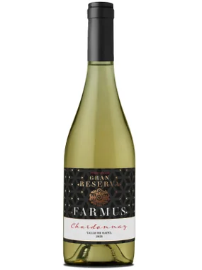 Vinho Vinã Siegel Branco Seco Chile Farmus Gran Reserva Chardonnay 750ml