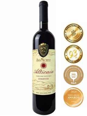 Vinho Vinícola San Michele Tinto Seco Brasil Alticaia Sangiovese 750ml