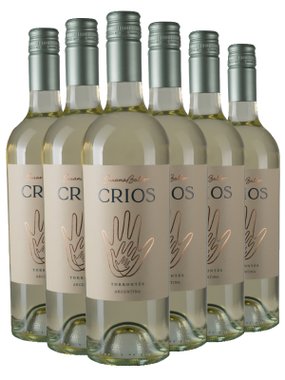 Vinho Susana Balbo Branco Seco Argentina Crios Torrontés 750ml - 6 Unidades